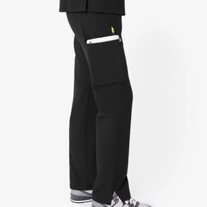 Figs Cargo Scrubs Pants Black Medium
